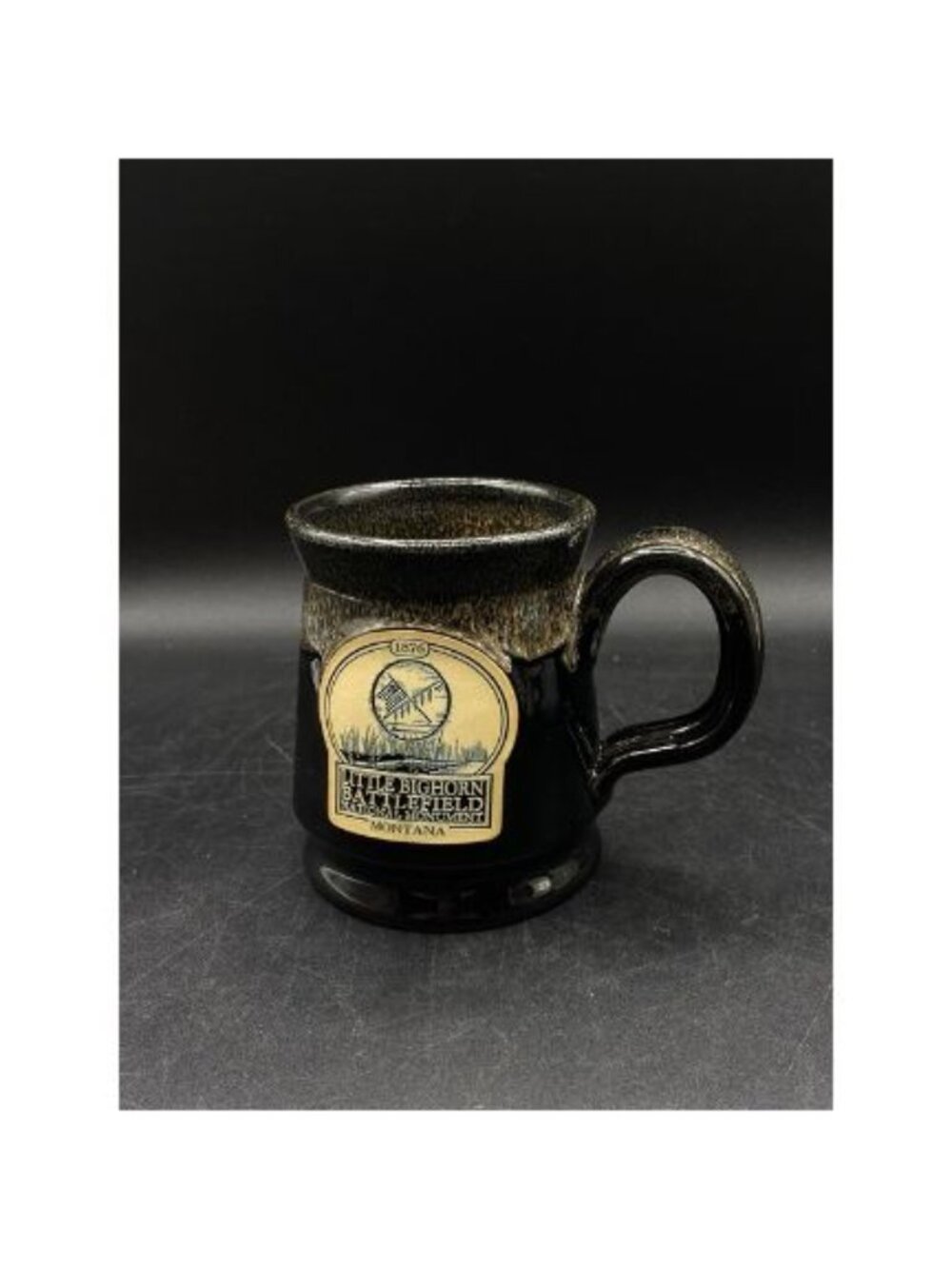 Deneen Pottery Mug Little Bighorn Battlefield Montana Monument 2018